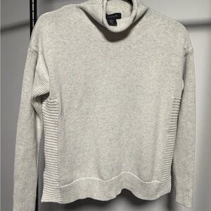 Tahari Light Gray Women's Cowl Neck Sweater